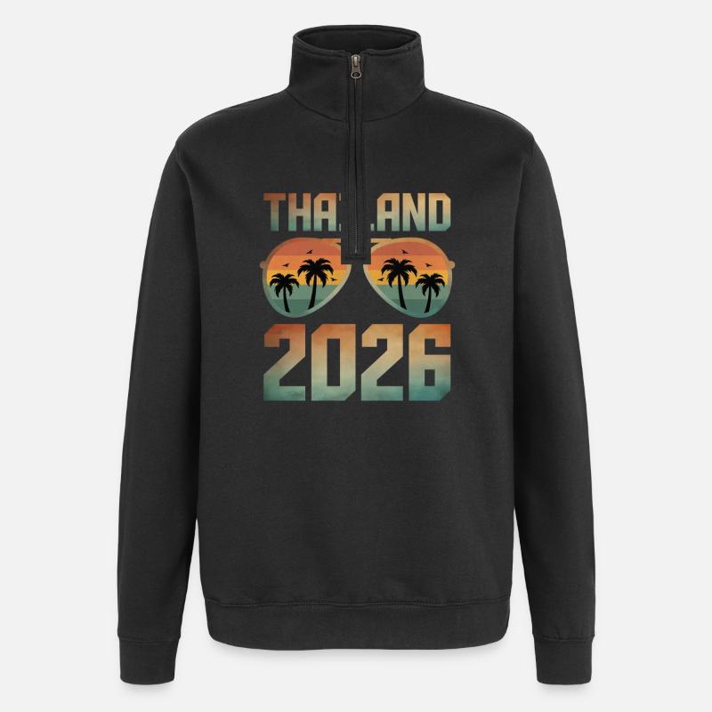 Thailand 2026 - Quarter-Zip Sweatshirt - black