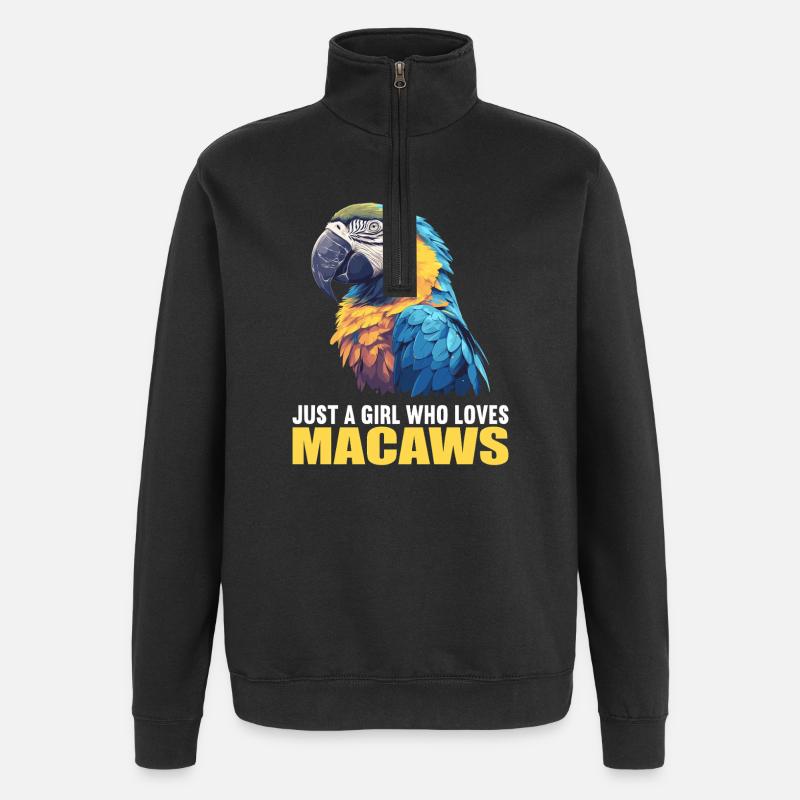 Aras Ara - Quarter-Zip-Sweatshirt - Schwarz