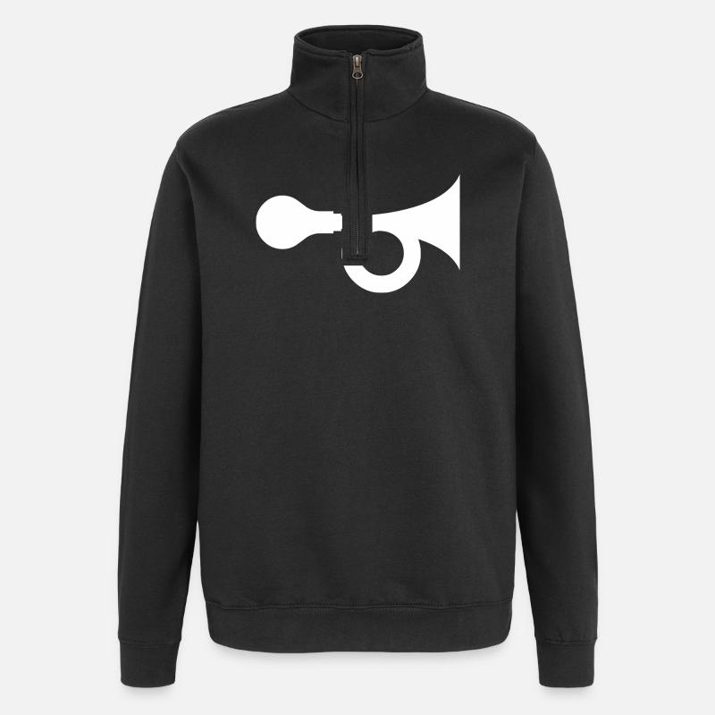 Cor - Sweat à zip 1/4 - noir