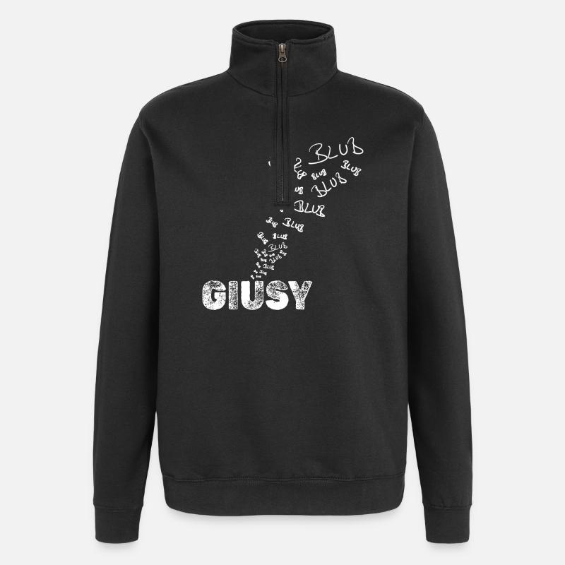 Boot Giusy - Quarter-Zip-Sweatshirt - Schwarz