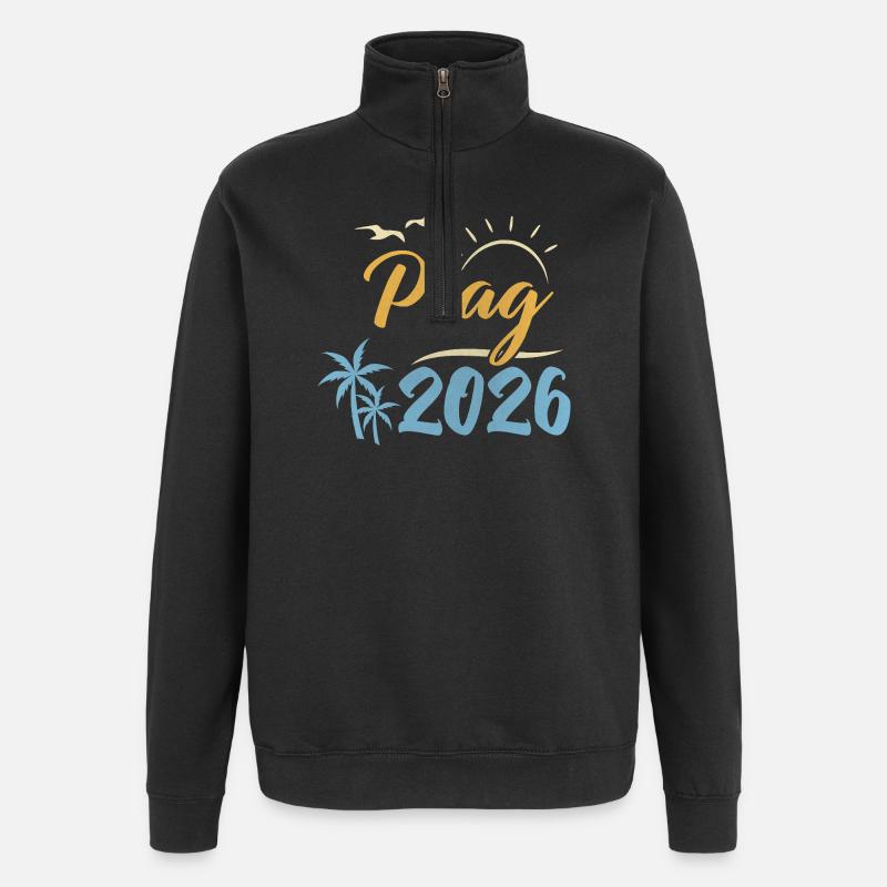 Prague 2026 - Quarter-Zip Sweatshirt - black