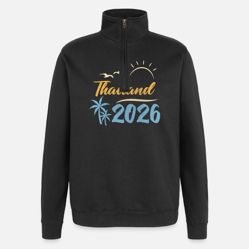 Thailand 2026 - Quarter-Zip Sweatshirt - black