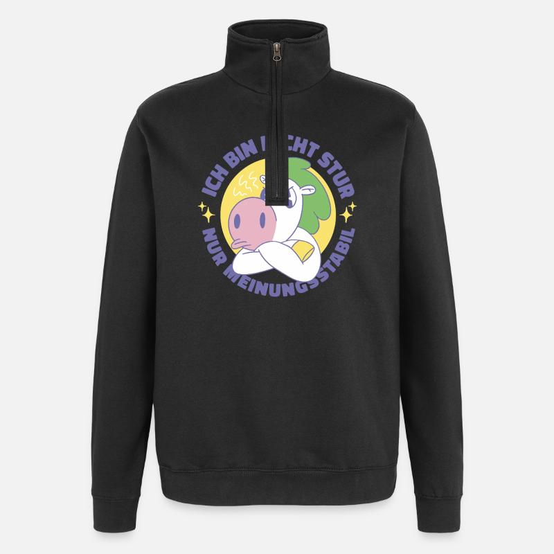 Licorne Stur HP - Sweat à zip 1/4 - noir
