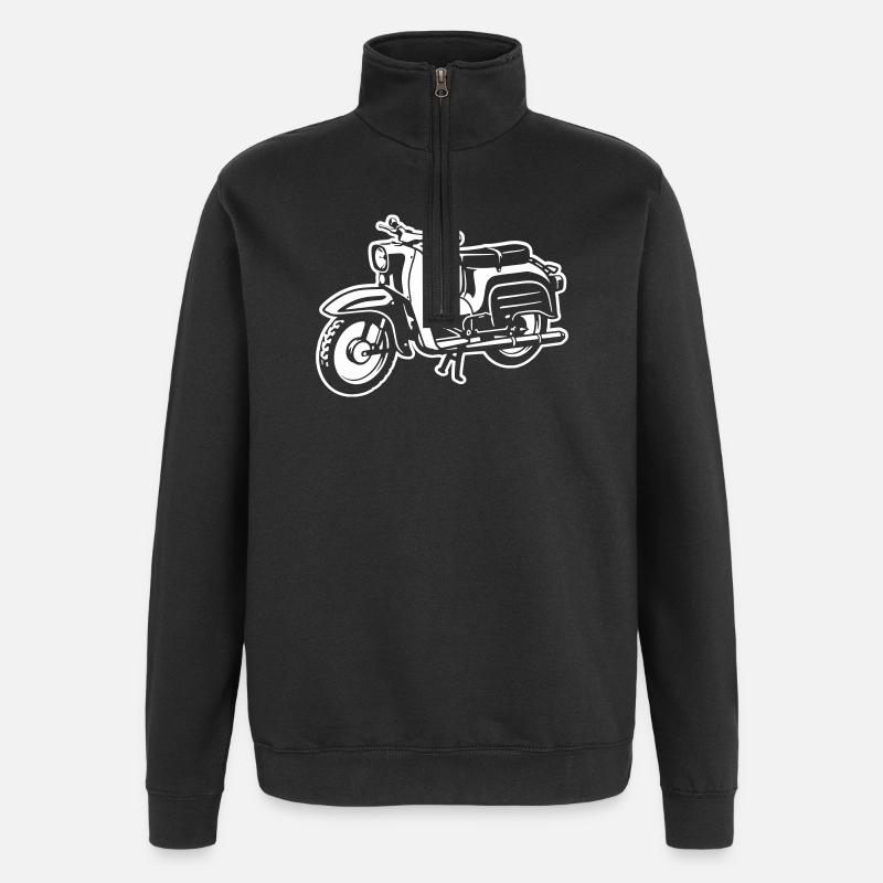 Schwalbe - Image différente - Sweat à zip 1/4 - noir