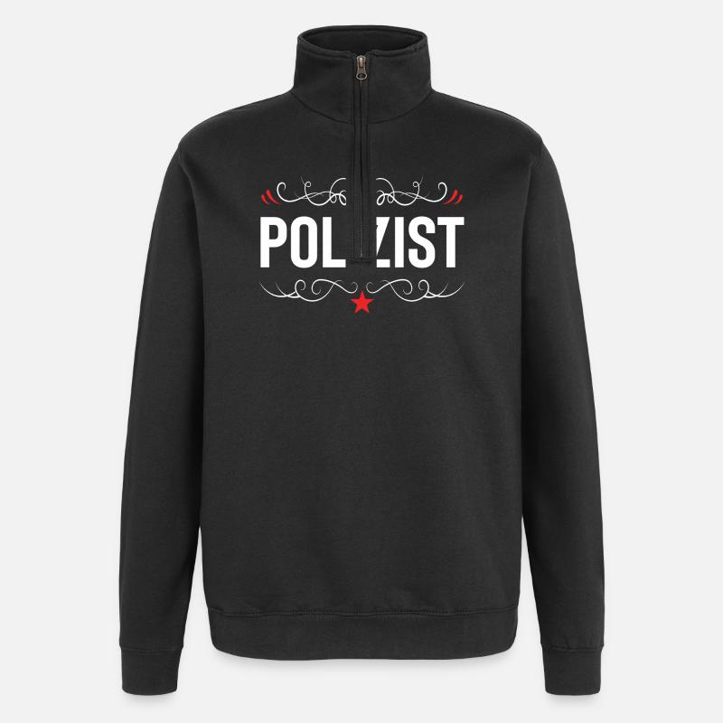 Programmierer Beruf - Quarter-Zip-Sweatshirt - Schwarz