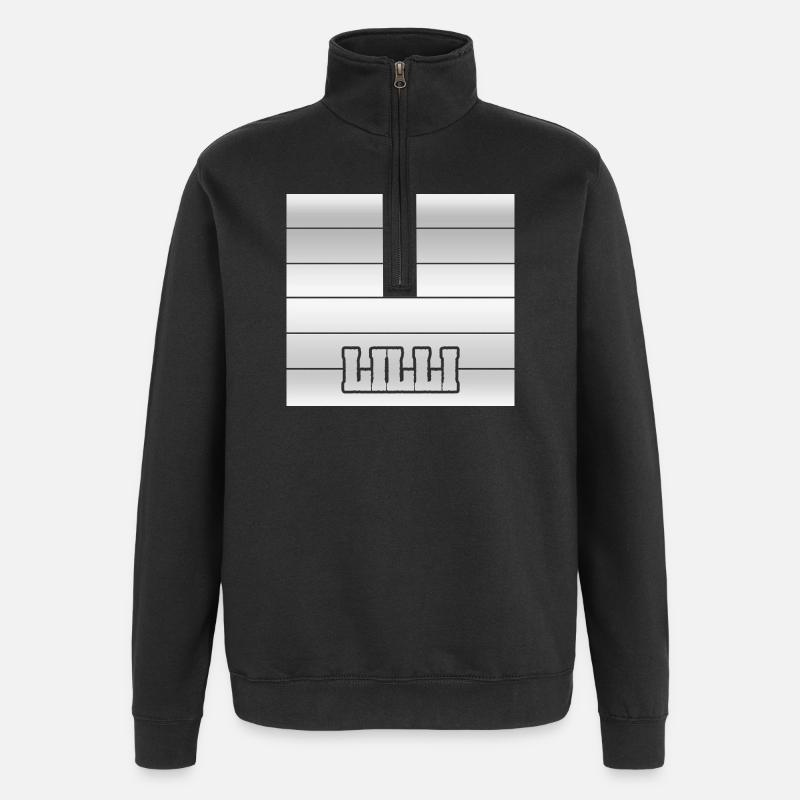 Lilli - Sweat à zip 1/4 - noir