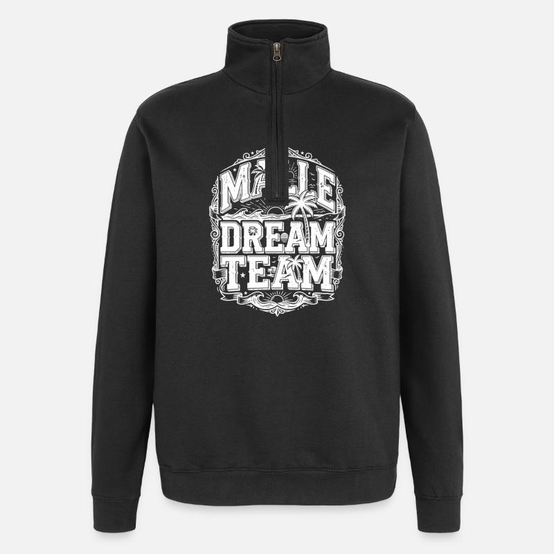 Malle 2026 - Quarter-Zip Sweatshirt - black
