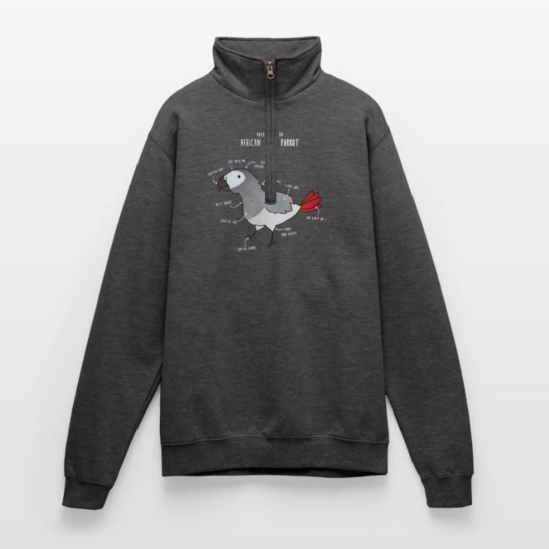 Anatomie du python royal Sweat à zip 1/4