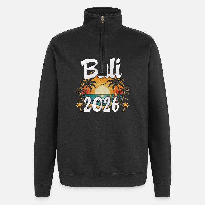 Bali 2026 - Quarter-Zip Sweatshirt - black
