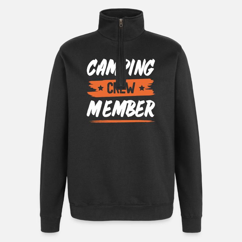 Chess Crew - Quarter-Zip-Sweatshirt - Schwarz