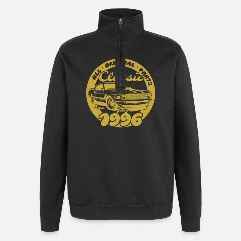 30e anniversaire - Classic Musclecar 07/1996 - Sweat à zip 1/4 - noir