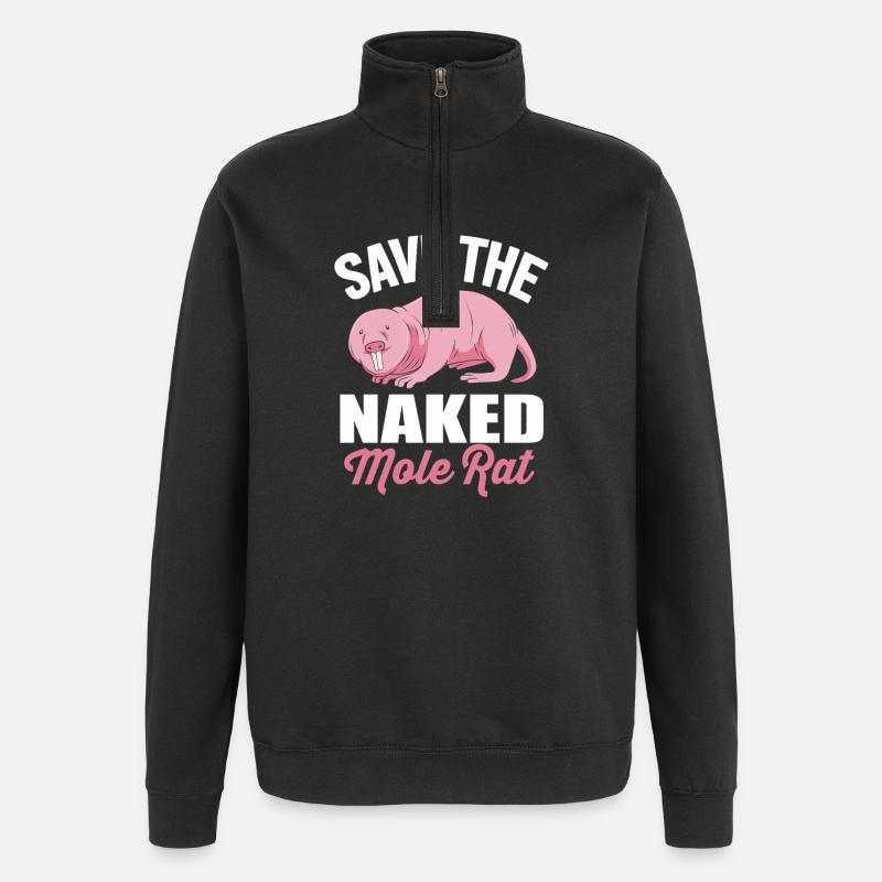 Sand puppy - Quarter-Zip Sweatshirt - black