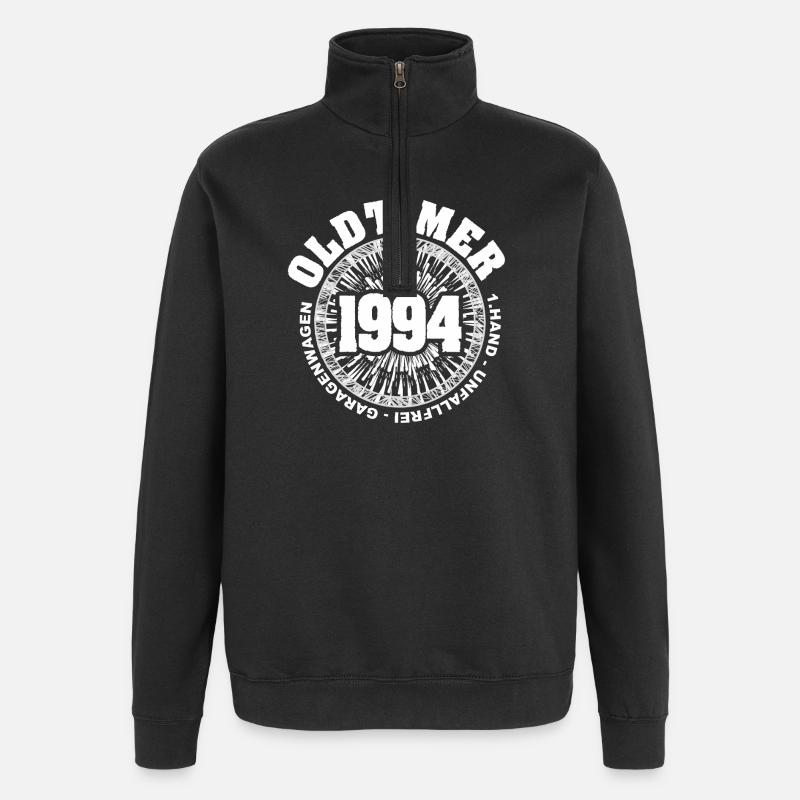 Voiture de collection 1994 - Sweat à zip 1/4 - noir