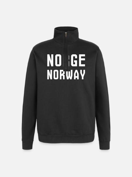 Norway - Norway - Quarter-Zip Sweatshirt - black