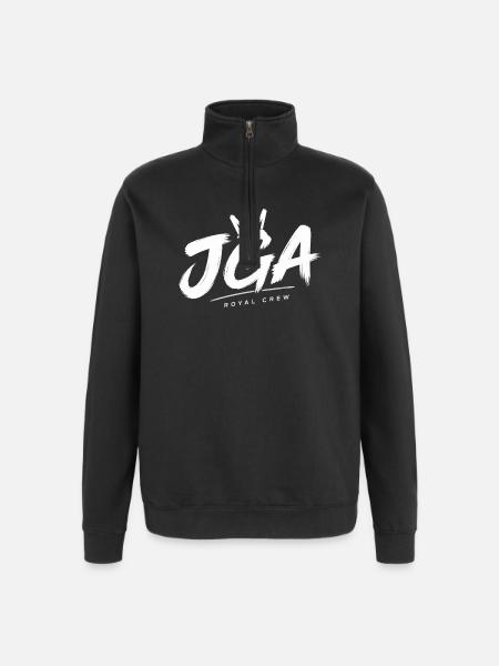Bachelor Party Royal Crew Shirt - Quarter-Zip Sweatshirt - black