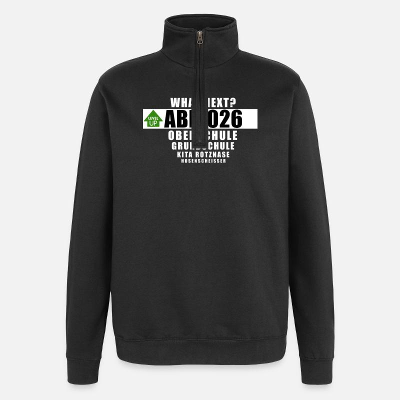 Abi2026 - what next? - Quarter-Zip-Sweatshirt - Schwarz