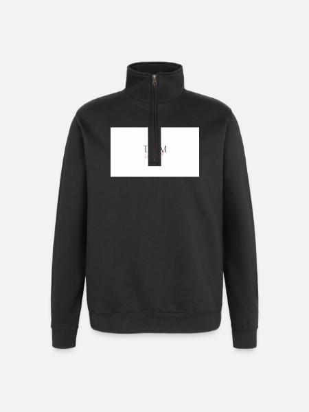 Team Conrad - Quarter-Zip Sweatshirt - black
