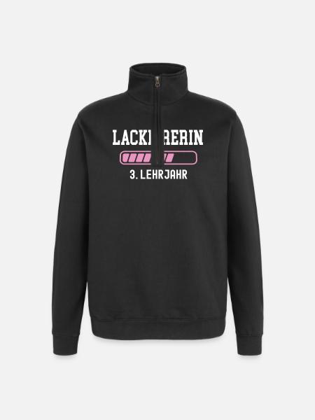 Varnisher Apprenticeship 3 Year Apprenticeship Painter - Quarter-Zip Sweatshirt - black