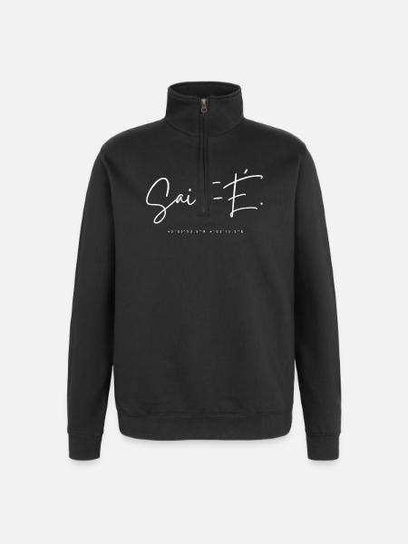 Saint-étienne - gift - hollywood - Quarter-Zip Sweatshirt - black