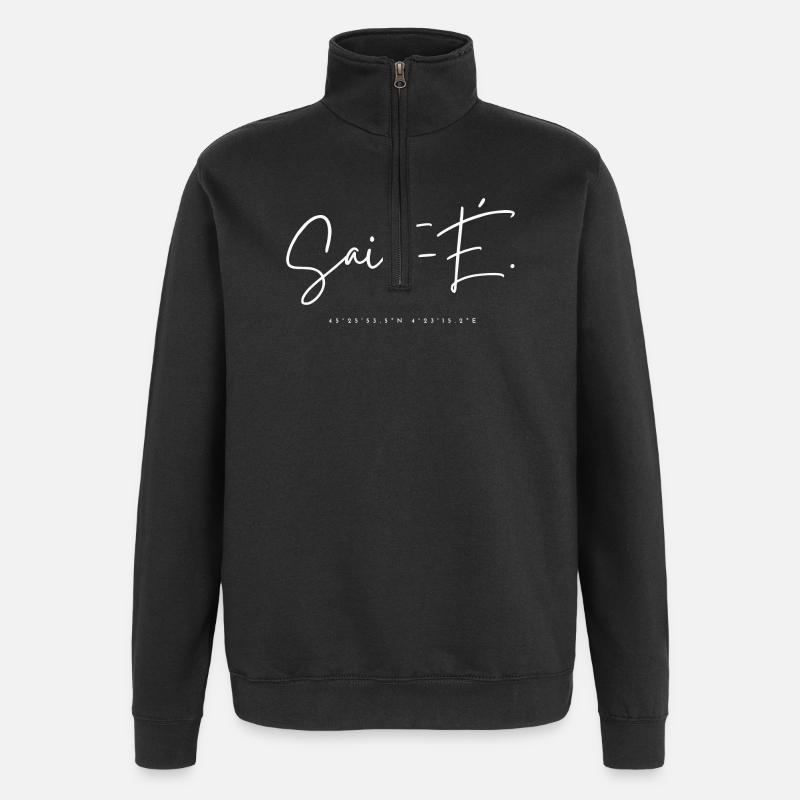 Saint-étienne - gift - hollywood - Quarter-Zip Sweatshirt - black
