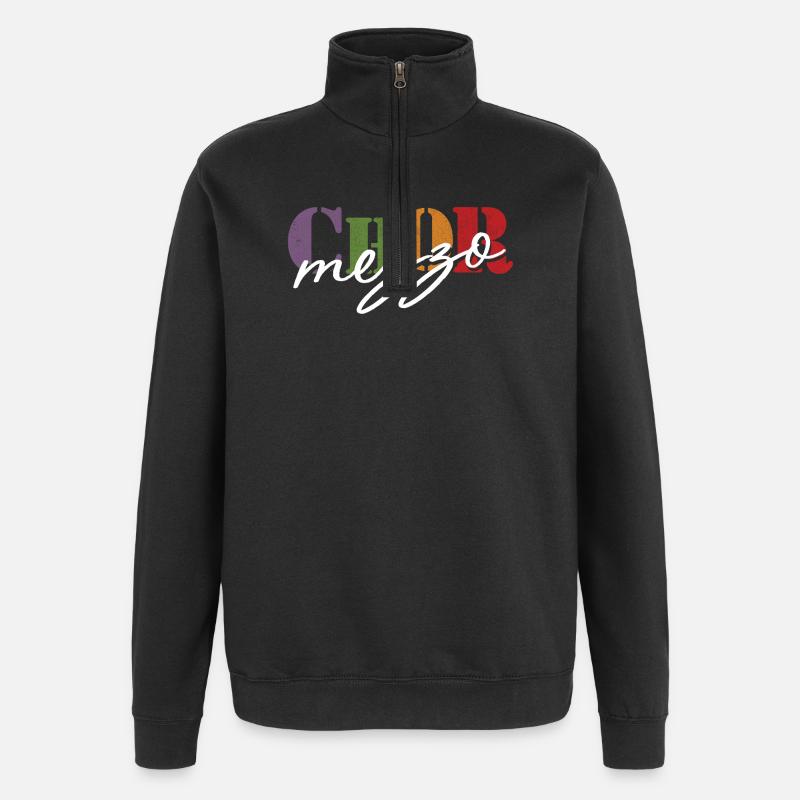 Mezzo-soprano de chœur - Sweat à zip 1/4 - noir