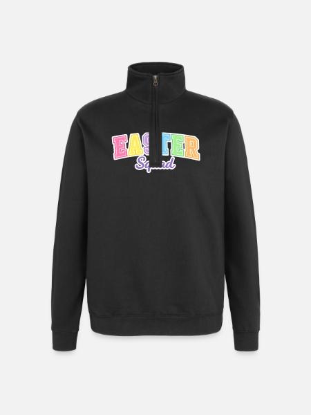 Easter Squad Egg Hunt - Quarter-Zip-Sweatshirt - Schwarz