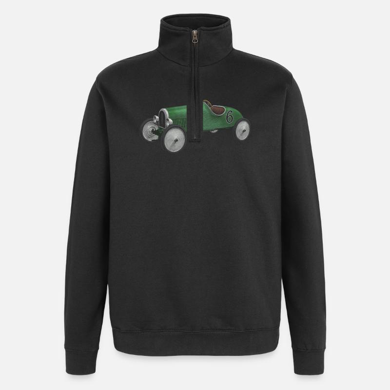 Children's vehicle - Quarter-Zip Sweatshirt - black