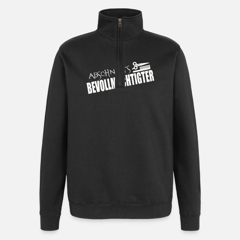 SECTION REPRESENTATIVE - Quarter-Zip Sweatshirt - black