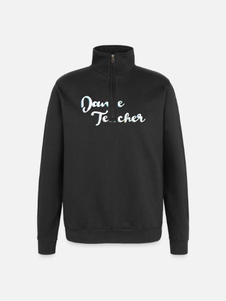 Tänzerin - Quarter-Zip-Sweatshirt - Schwarz