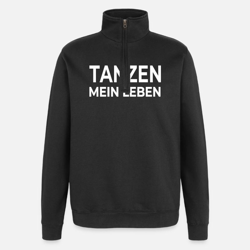 Danser - Sweat à zip 1/4 - noir