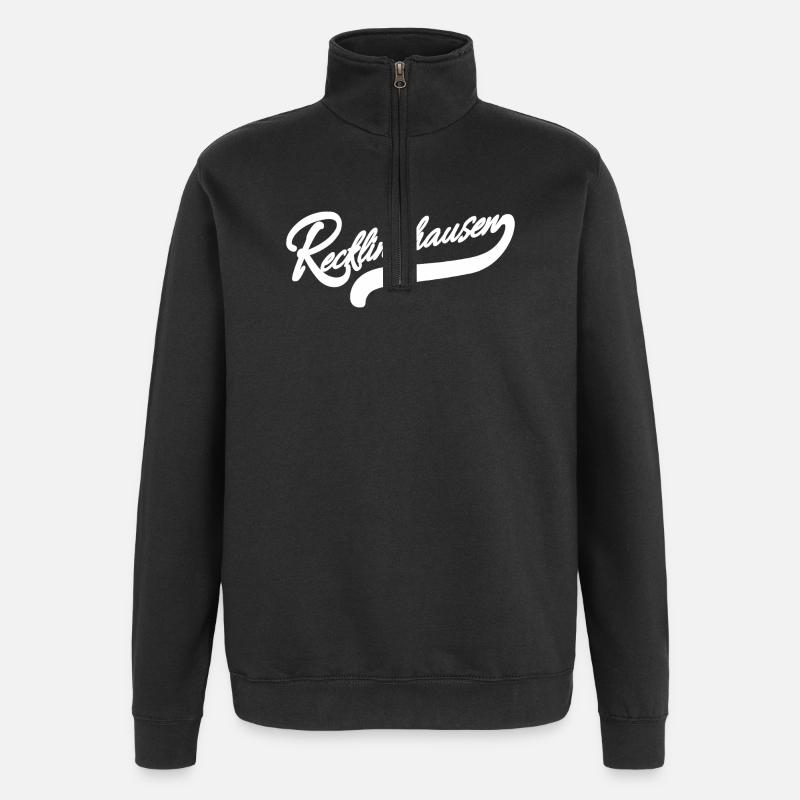 Recklinghausen Rétro - Sweat à zip 1/4 - noir