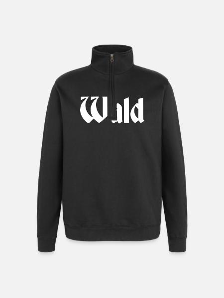 Forest - Quarter-Zip Sweatshirt - black