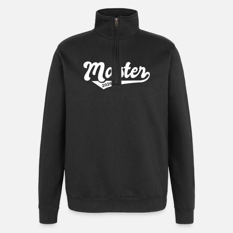 Master's Degree Graduation 2026 - Quarter-Zip Sweatshirt - black