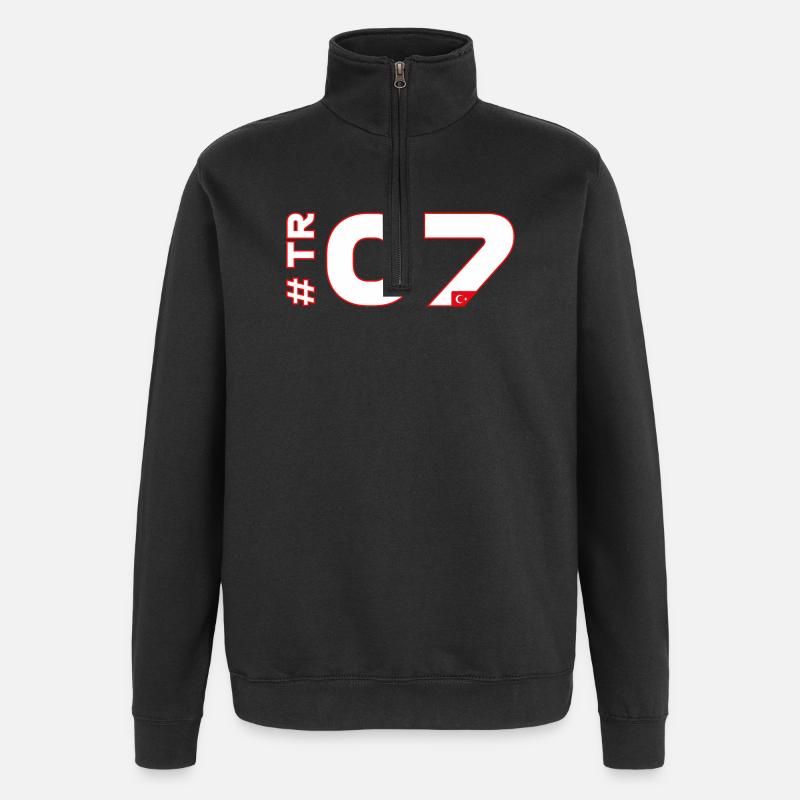 -TR07-2026 - Quarter-Zip Sweatshirt - black