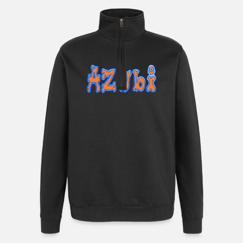Trainee - Quarter-Zip Sweatshirt - black