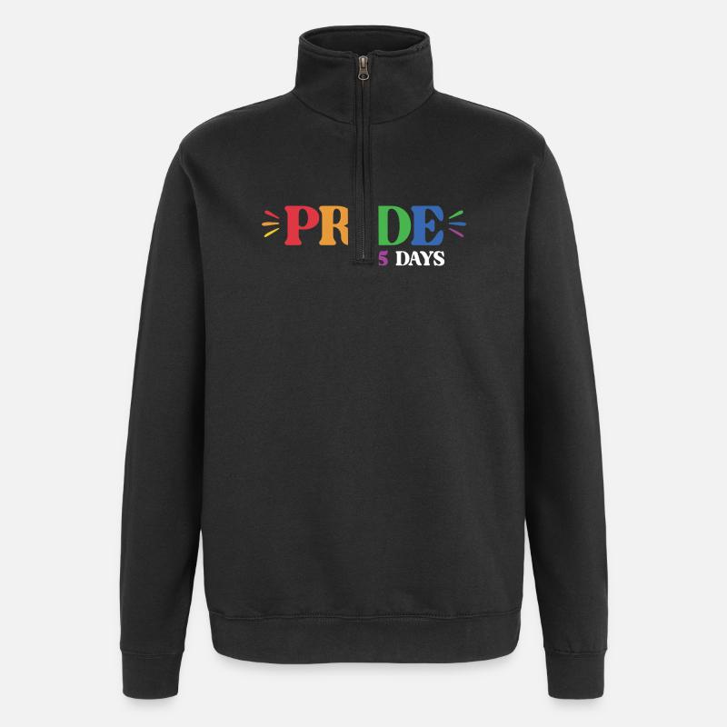 LGBT Pride Month - Pride 365 - Quarter-Zip Sweatshirt - black