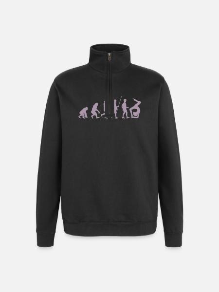 Gymnaste Turner Evolution le gymnaste - Sweat à zip 1/4 - noir