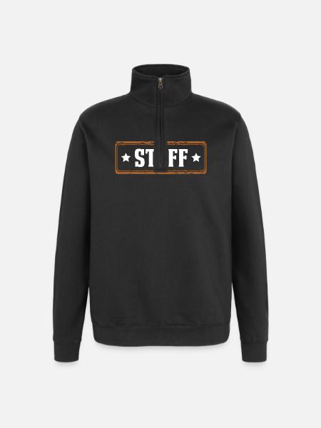 Staff - Quarter-Zip Sweatshirt - black