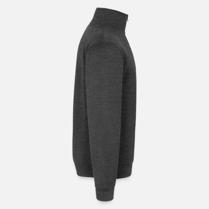 2007_LINE_white Quarter-Zip Sweatshirt