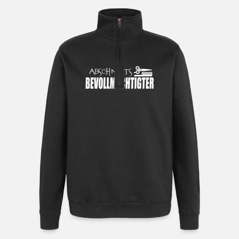 REPRÉSENTANT DE SECTION - Sweat à zip 1/4 - noir
