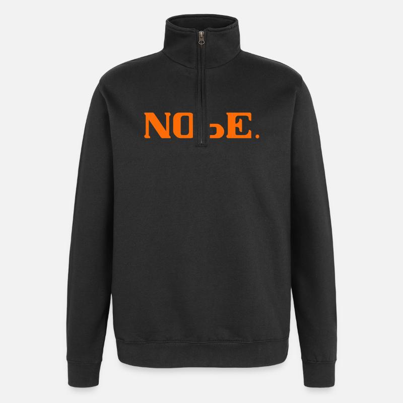 Non - Sweat à zip 1/4 - noir