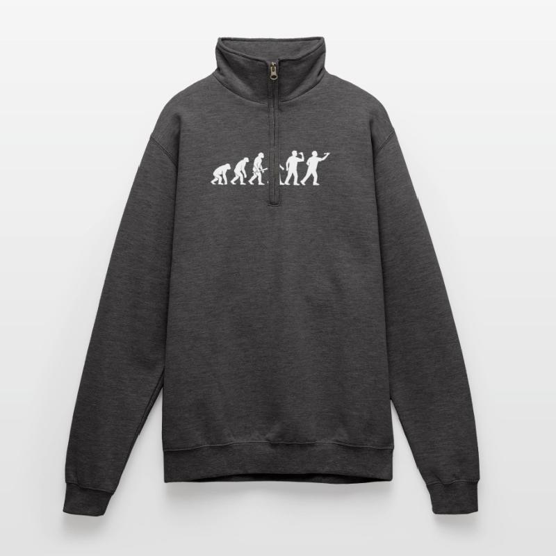 Evolution der Technik Quarter-Zip-Sweatshirt