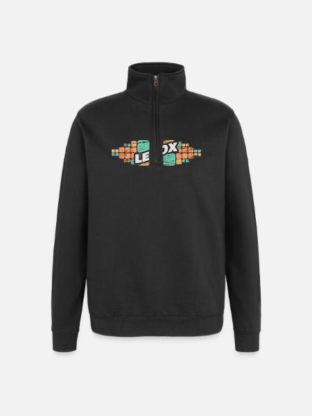 Lenox als Lenox - Quarter-Zip-Sweatshirt - Schwarz