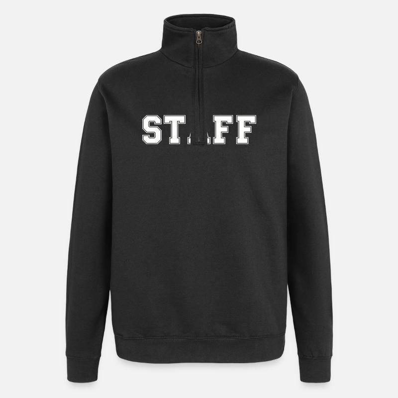 Staff - Quarter-Zip Sweatshirt - black