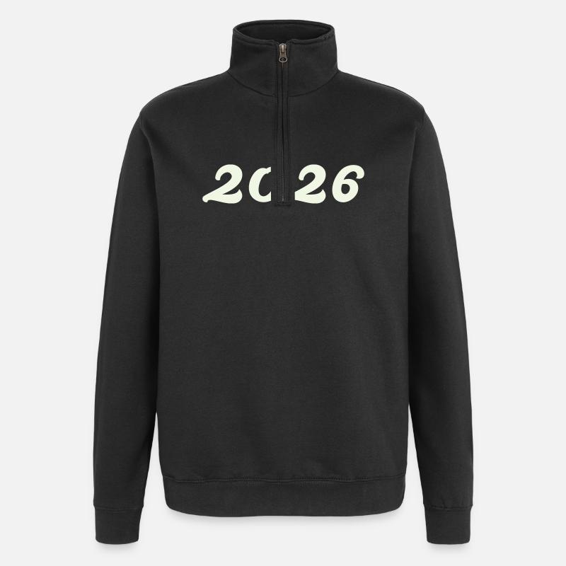 2026 - Quarter-Zip Sweatshirt - black
