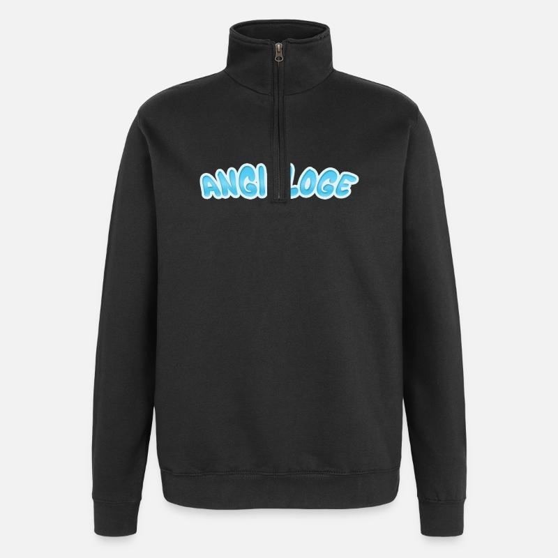 Angiologue en tant qu’angiologue - Sweat à zip 1/4 - noir