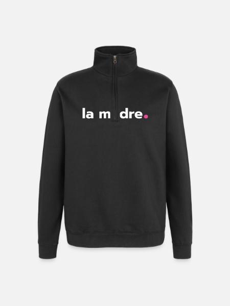 The madre - Quarter-Zip Sweatshirt - black