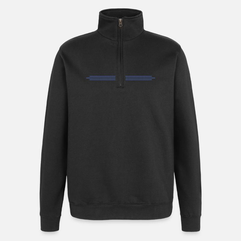 Insigne Atern - Sweat à zip 1/4 - noir