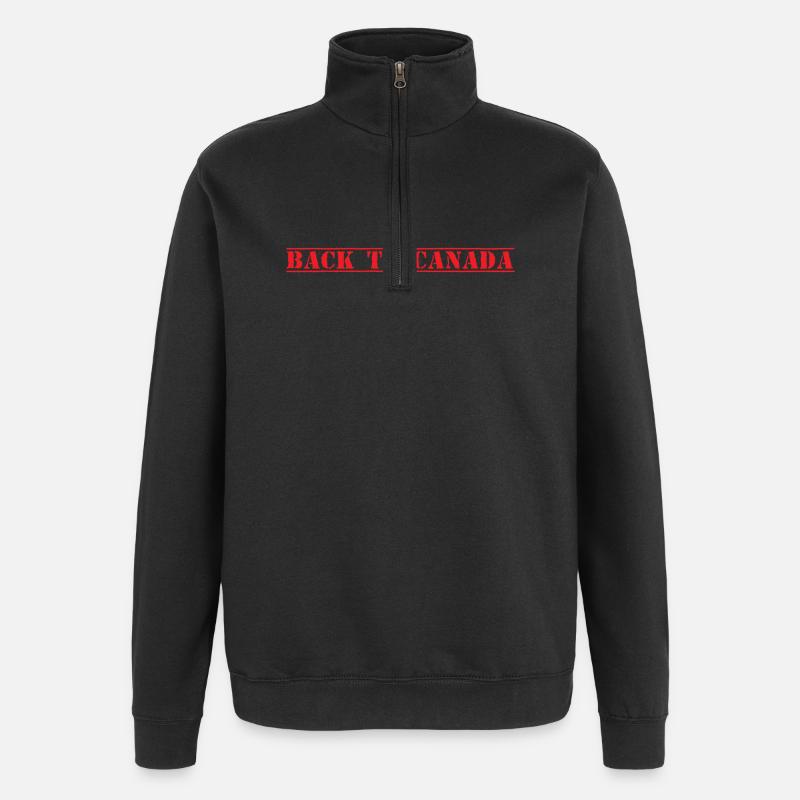 Canada, Canada - Quarter-Zip Sweatshirt - black