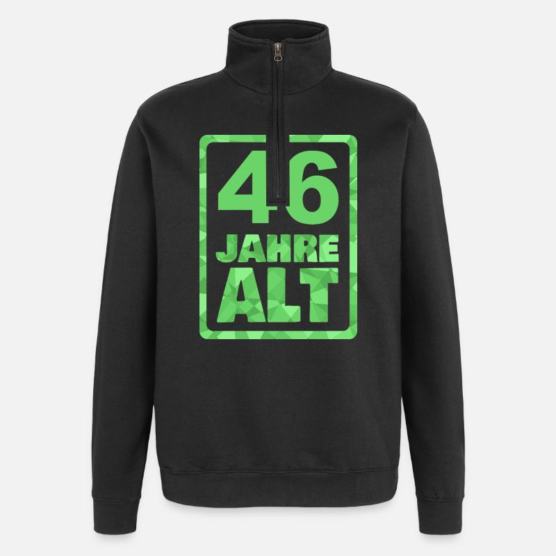 Age 46 - Quarter-Zip Sweatshirt - black